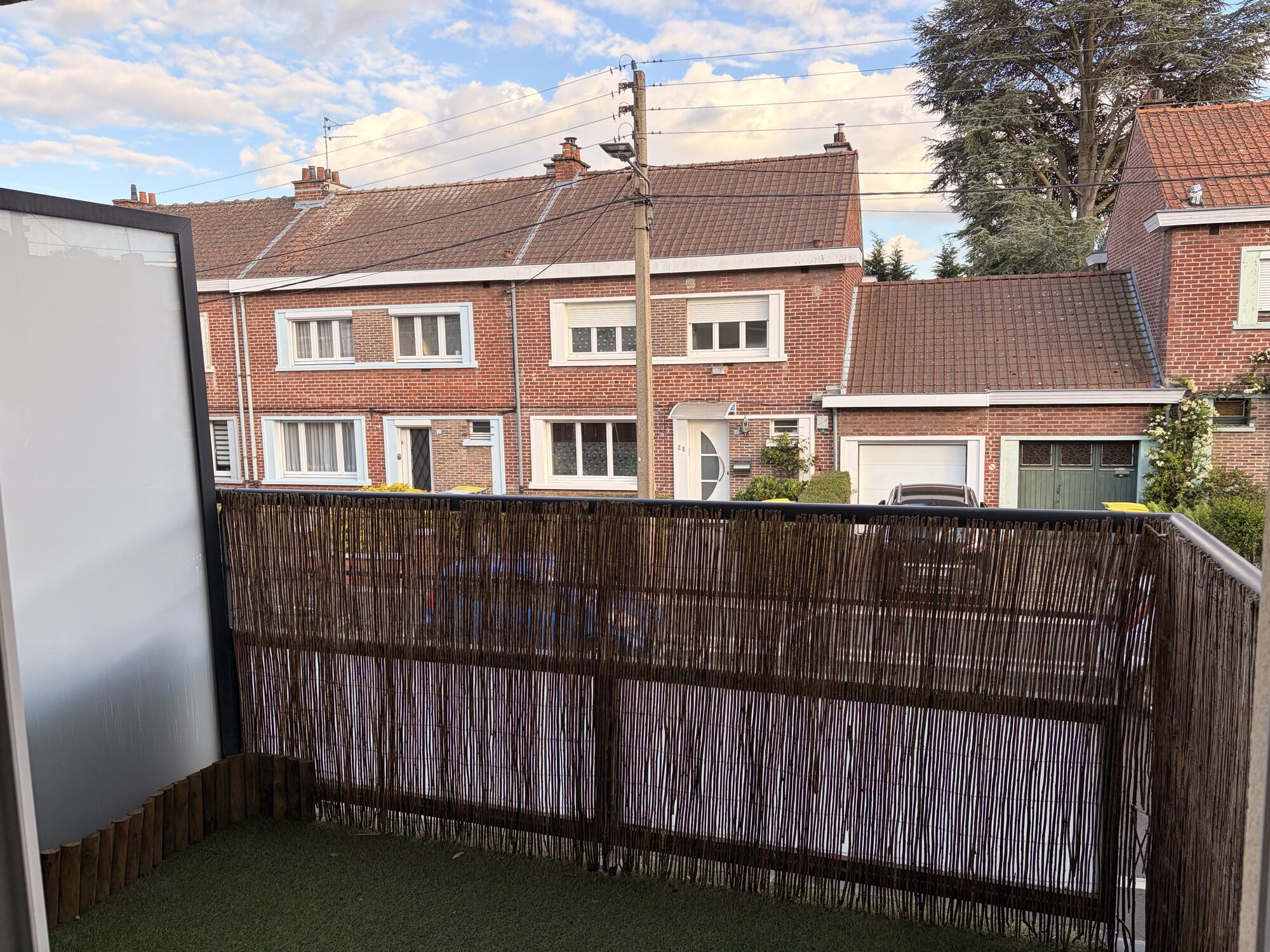 Vue depuis la terrasse du studio